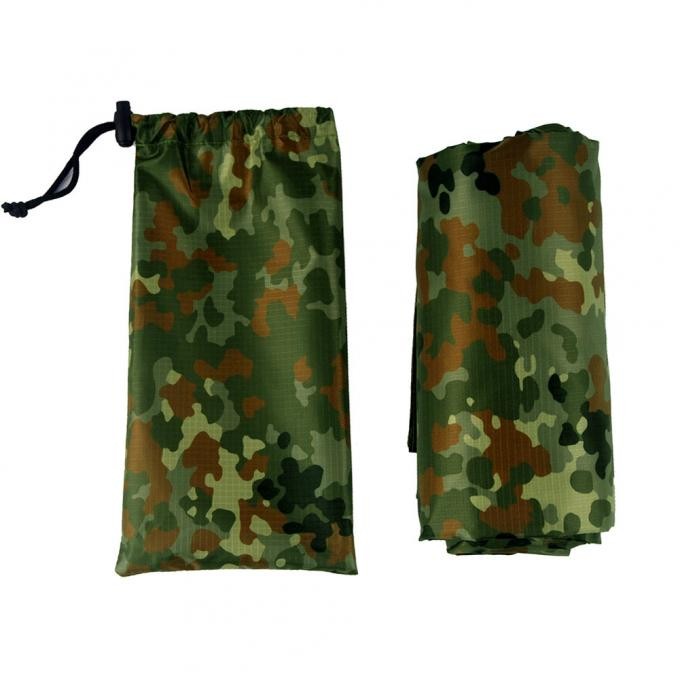 Germany Military Camouflage Rain Poncho for Man