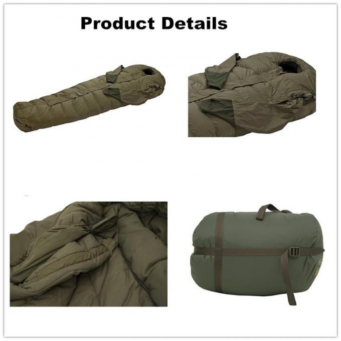 High Quality Hiking Waterproof 3 Season Army Sleeping Bag