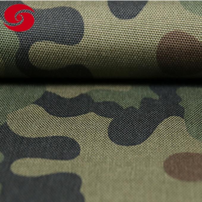 Military Poland Nylon Camouflage Printed Bag Fabric