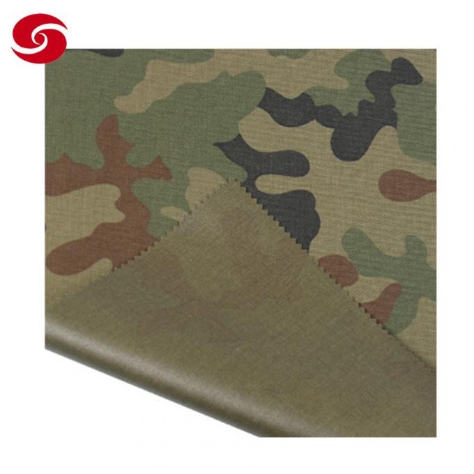 Military Poland Nylon Camouflage Printed Bag Fabric