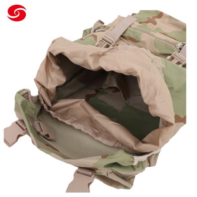 Custom 60L Durable Large Expandable Military Tactical Trekking Backpack