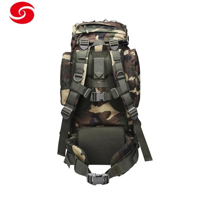 Large Capacity Woodland Camouflage Durable Assault Molle Military Waterproof Backpack Rucksack