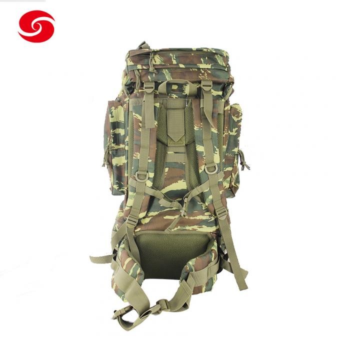 Good Quality 60L Multi-Function Military Greece Camouflage Hiking Backpack
