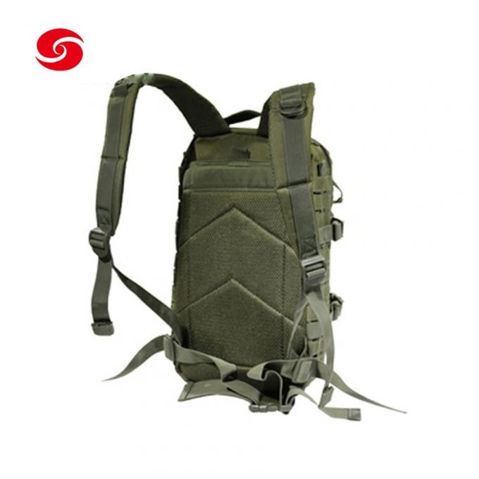 Army Green 600d Polyester Laser Cut Military Tactical Combat Backpack