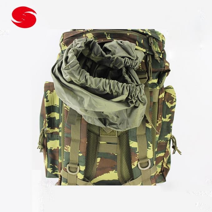 60L Nylon Polyester Multi-Function Military Greece Camouflage Hiking Tacticak Backpack