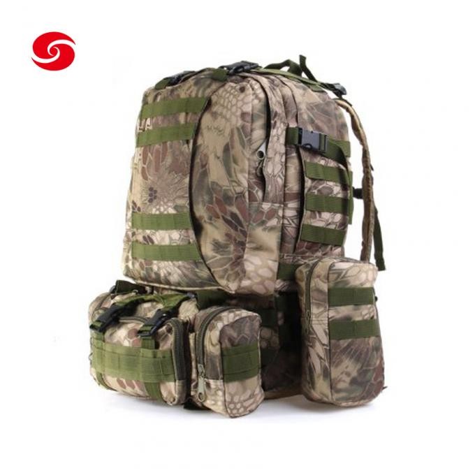 High Quality Military Multifunctional Camouflage Army Police Tactical Backpack