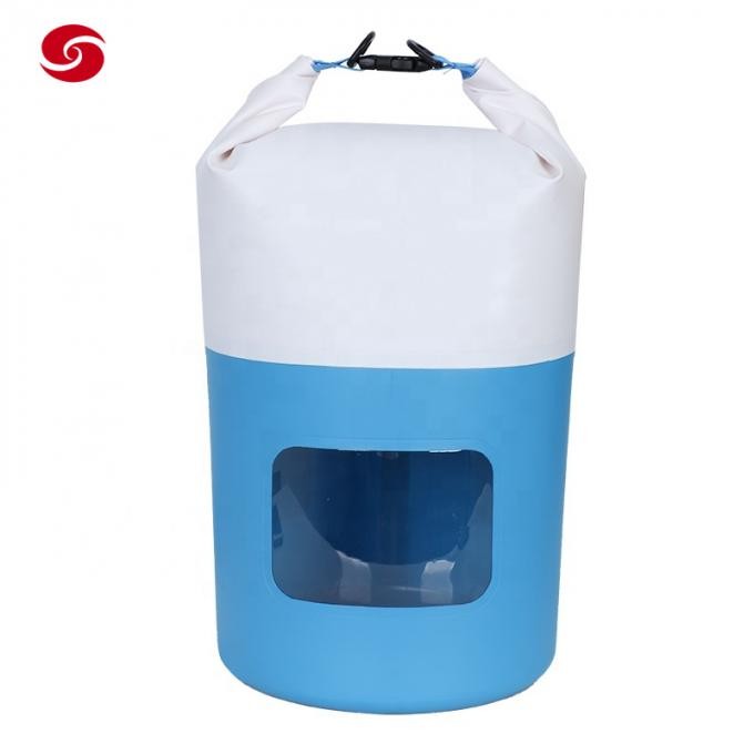 Customised Ocean Pack PVC Tarpaulin Float Beach Swim Bag Waterproof Roll Top Outdoor Sports Hiking Without Brand Water Proof Dry Bag