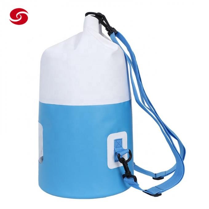 Customised Ocean Pack PVC Tarpaulin Float Beach Swim Bag Waterproof Roll Top Outdoor Sports Hiking Without Brand Water Proof Dry Bag