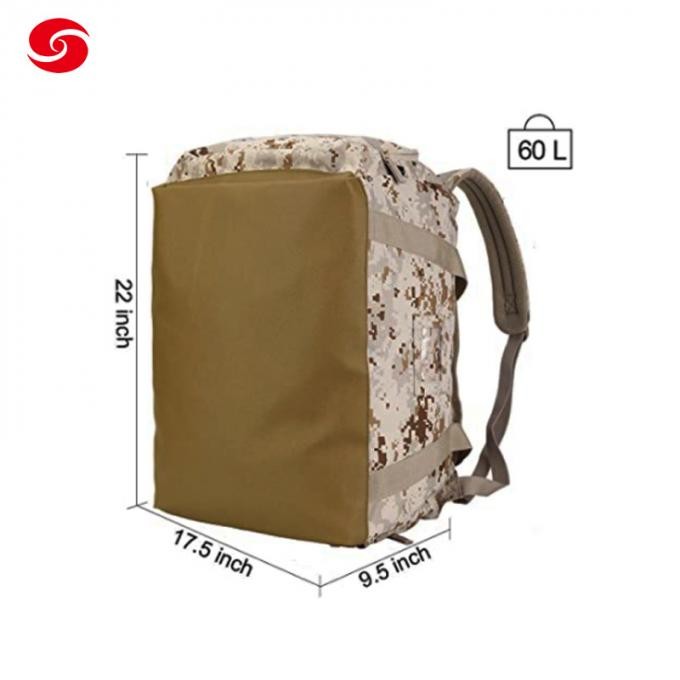 60L Tactical Traveling Hiking Camping Sports Large Capacity Backpack