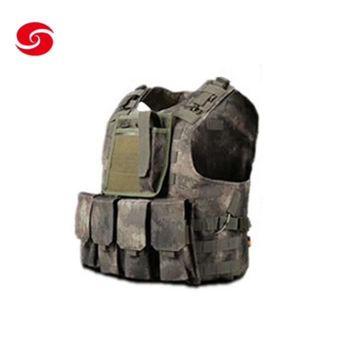 Camouflage Multi Pocket Army Military Tactical Combat Vest