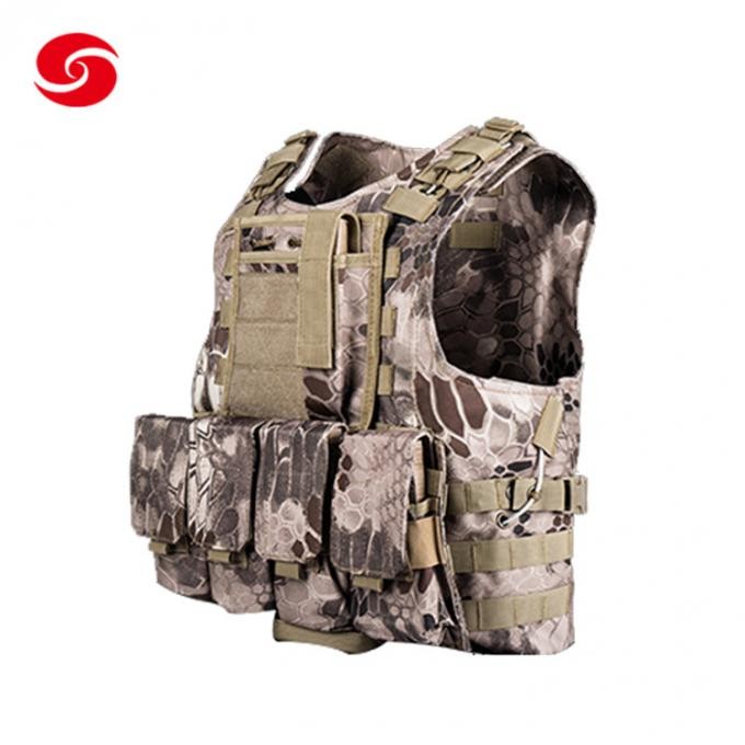 Camouflage Multi Pocket Army Military Tactical Combat Vest