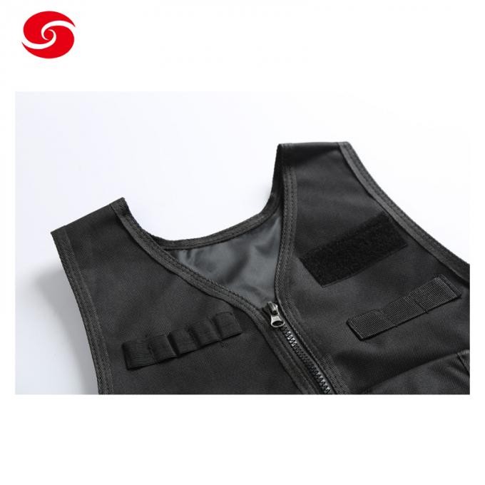 Black Nylon Tactical Paintball Game Vest Clothing for Man