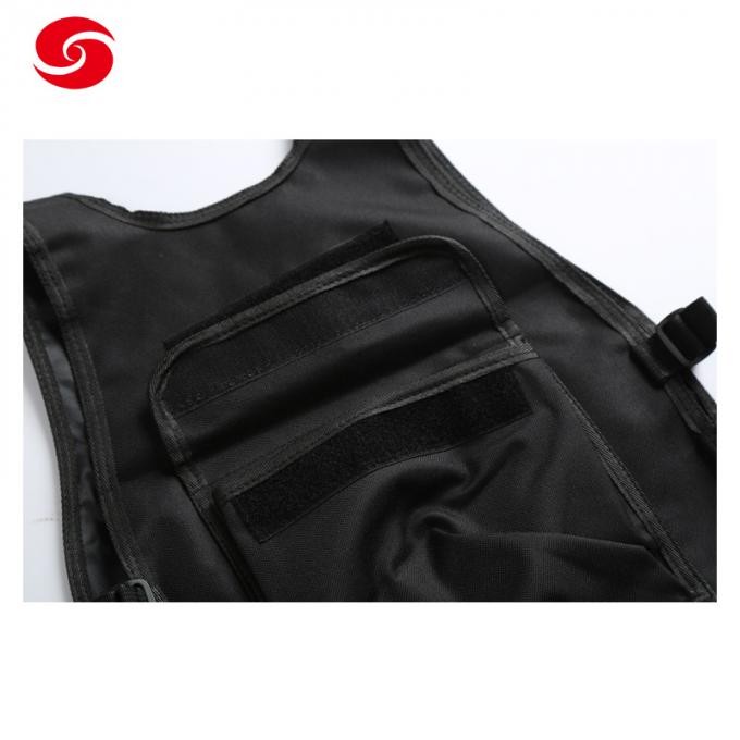 Black Nylon Tactical Paintball Game Vest Clothing for Man
