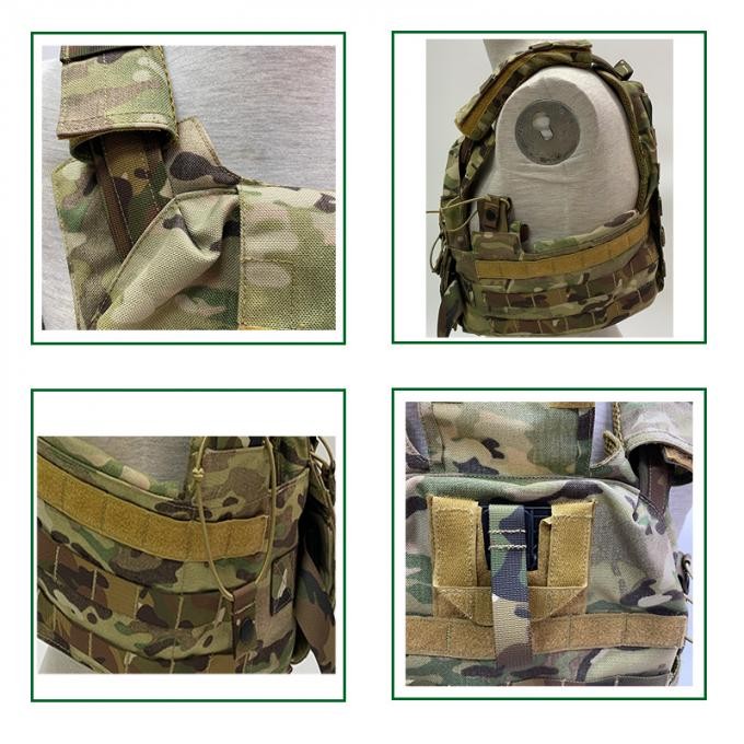 Camouflage Tactical Vest Mole Chest Rig Military Ballistic Plate Carrier