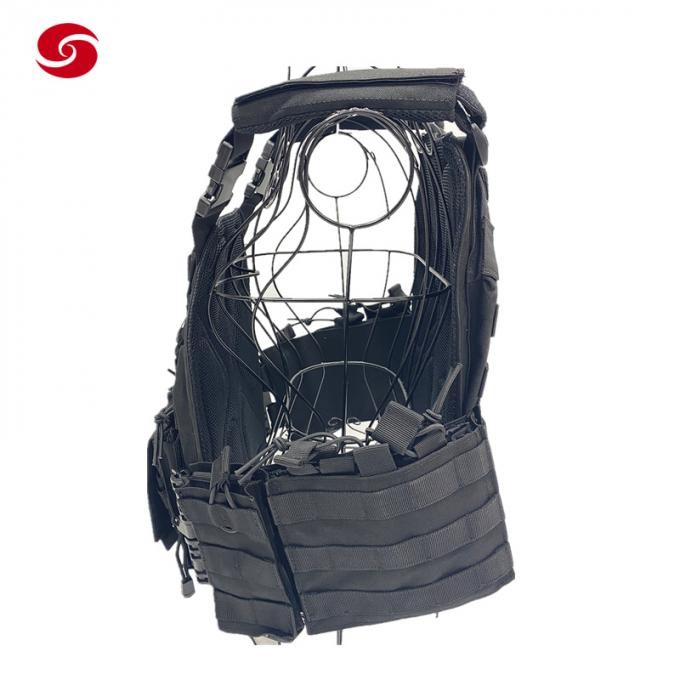 Tactical Millitary Police Bulletproof Vest/ Tactical Vest/Army Plate Carrier with Magazine Pouches