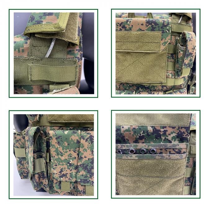 Camouflage Tactical Vest Mole Chest Rig Military Ballistic Plate Carrier