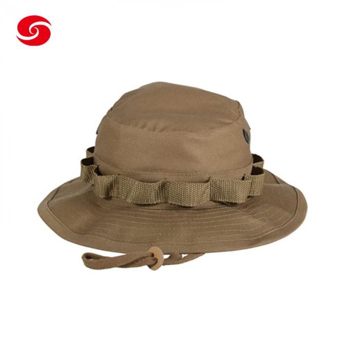 High Quality Foldable Polyester Cotton Bonnie Hat for Fishing Sunproof Military Bonnie Hats