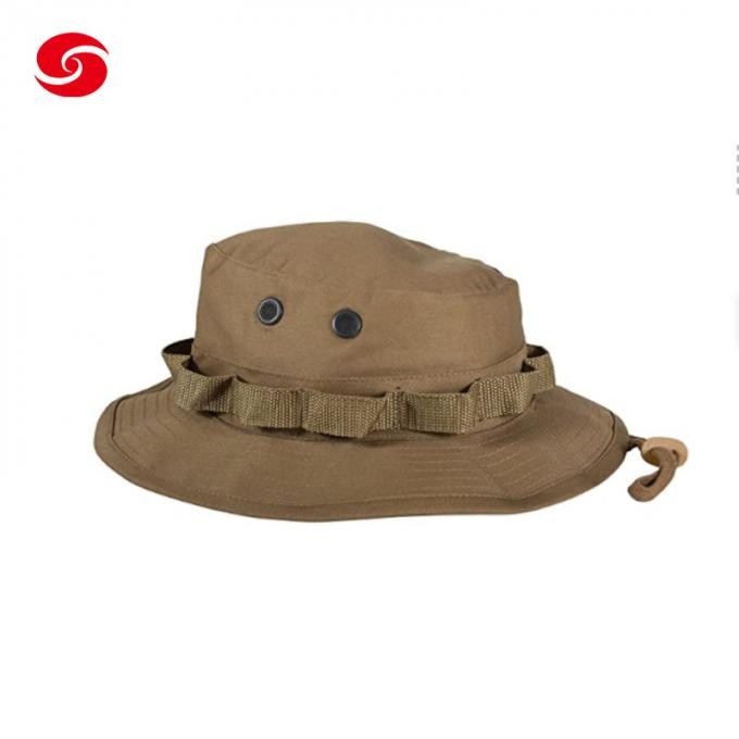 High Quality Foldable Polyester Cotton Bonnie Hat for Fishing Sunproof Military Bonnie Hats