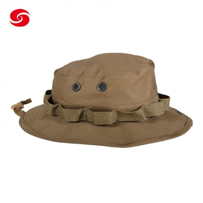 High Quality Foldable Polyester Cotton Bonnie Hat for Fishing Sunproof Military Bonnie Hats