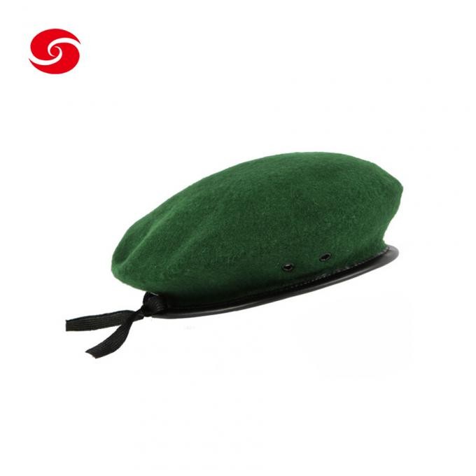 High Quality Army 100% Wool Men's Custom Military Beret Cap