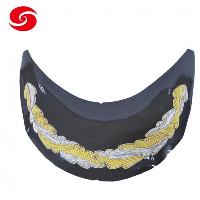 Africa High Rank Wool Black Officer Police Peak General Cap