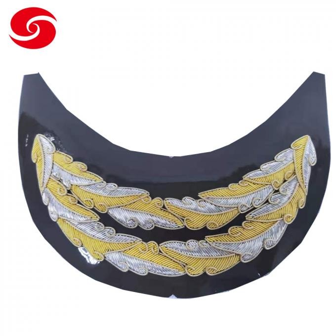 Africa High Rank Wool Black Officer Police Peak General Cap