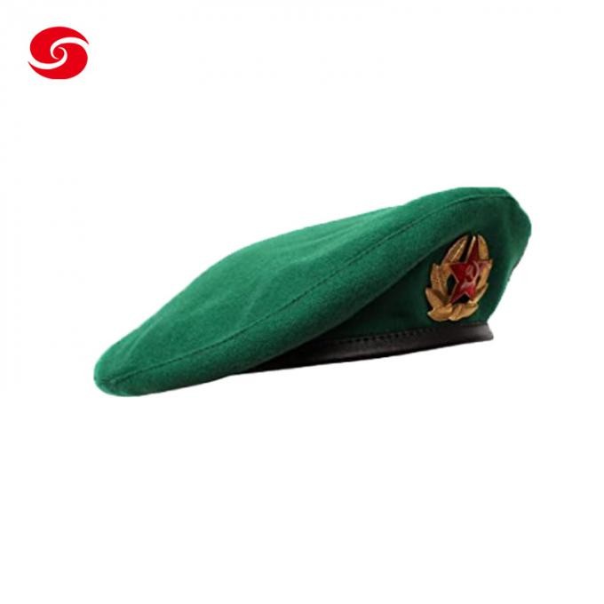 Cheap Custom Military Badge Berets Customized Embroidered Berets