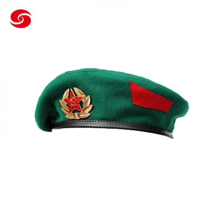 Cheap Custom Military Badge Berets Customized Embroidered Berets