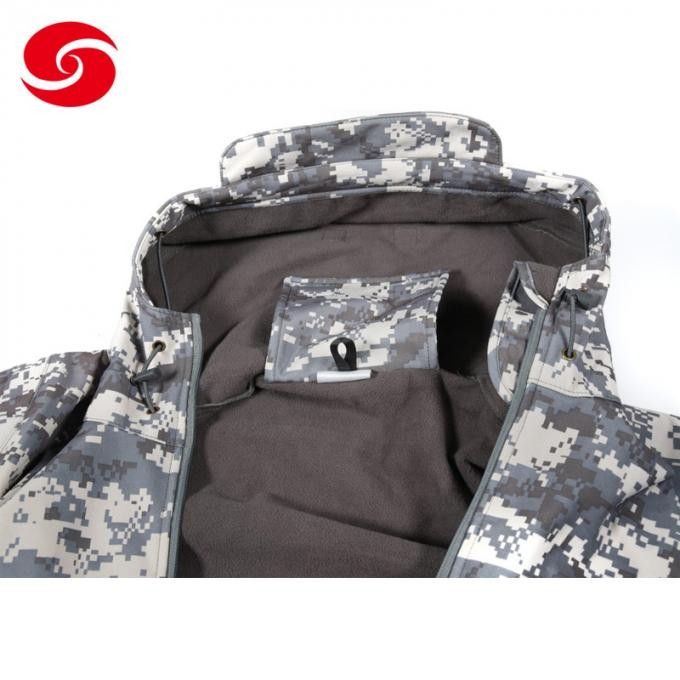 Military Digital Camo Softshell Jacket