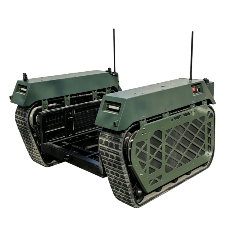 all-terrain tracked UGV open architecture high-load robot