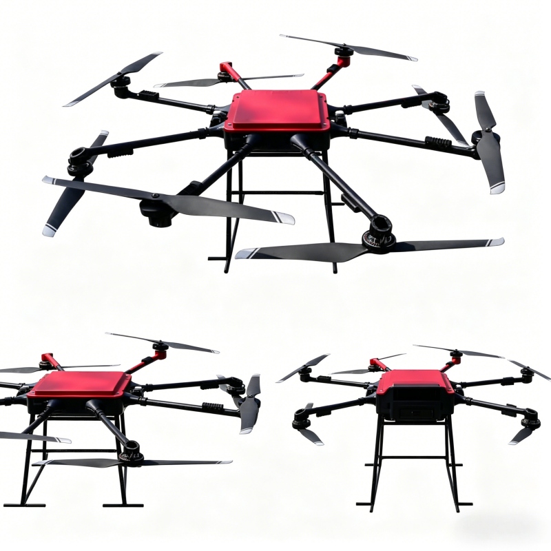 firefighting and delivery drone 100kg payload heavy lift UAV
